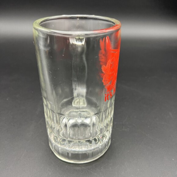 Vintage Miller High Life “It’s Miller Time” Heavy Glass Mug Stein Rare - Picture 7 of 11